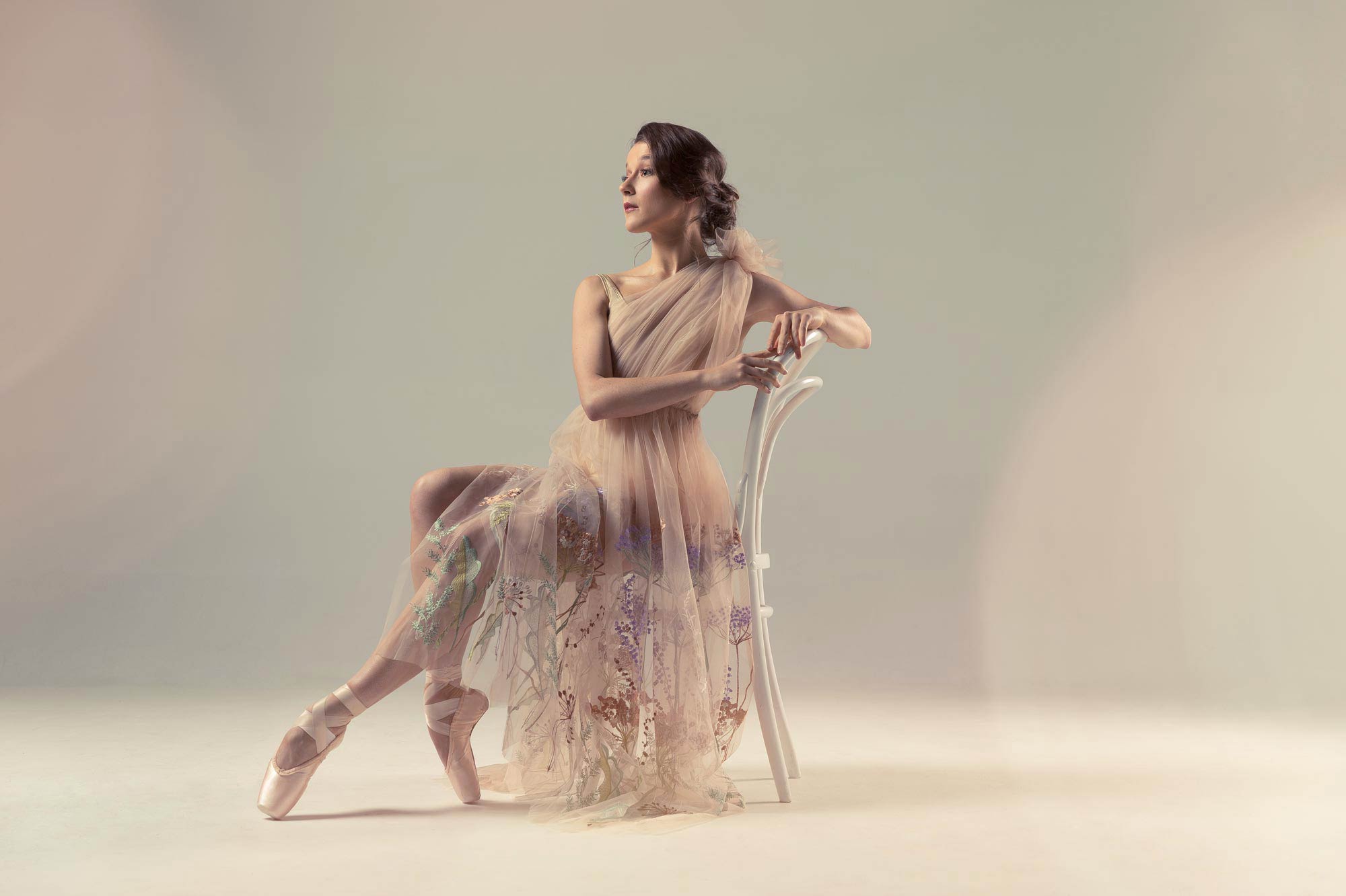 Ballet-inspired fashion photography